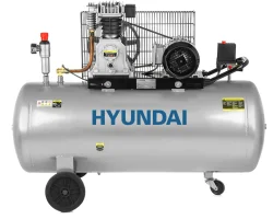 Компрессор масляный HYUNDAI HYC 40200-3BD поршневой, ременной привод. (Уценка)
