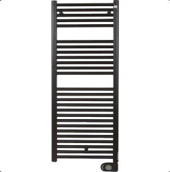 Электрический полотенцесушитель Zehnder PBEZ-120-50/MQ Aura черный
