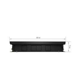Внутрипольный конвектор Royal Thermo Atrium 75/400/2100-DG-U-NA