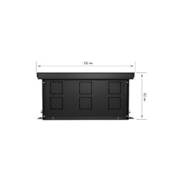 Внутрипольный конвектор Royal Thermo Atrium 150/300/2700-DG-U-BL