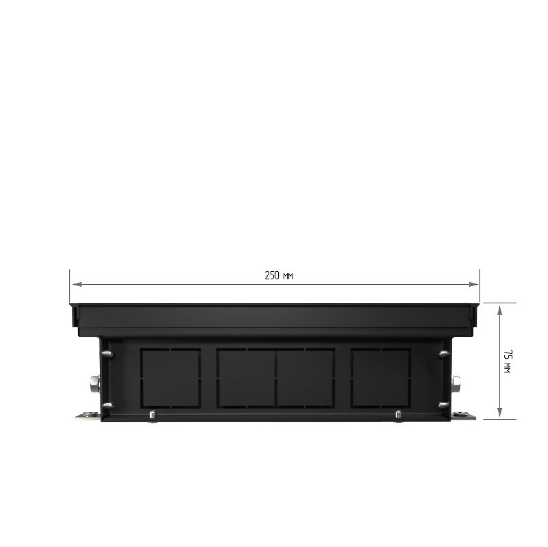 Внутрипольный конвектор Royal Thermo Atrium 75/250/2100-DG-U-LB