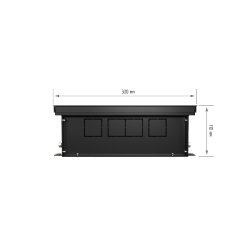 Внутрипольный конвектор Royal Thermo Atrium 110/300/2700-DG-U-DB