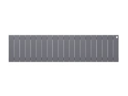 Биметаллический радиатор отопления Royal Thermo PianoForte 300 20 секций Silver Satin