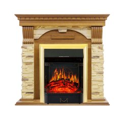 Каминокомплект Royal Flame Dublin с очагом Majestic FX Brass