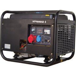 Бензиновый электрогенератор Hyundai HY 9000SE-3