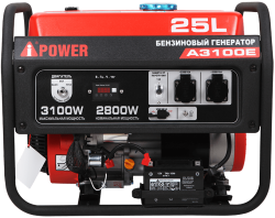 Бензиновый генератор A-iPower A3100E