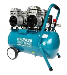 Компрессор безмасляный HYUNDAI HYC 3050S поршневой, бесшумный.