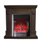 Каминокомплект Interflame Остин с очагом Majestic FX M Black темный дуб
