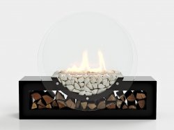 Напольный биокамин Lux Fire Рональдо